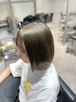 ネウィ 池袋(newi)&nbsp;ショートボブ×ハイトーン★☆グレージュ☆★