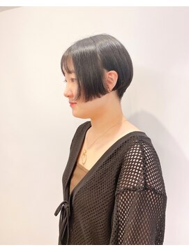 モリオフロムロンドン 松戸店(Morio from London) 【松戸 藤原】グラデーションショートボブ