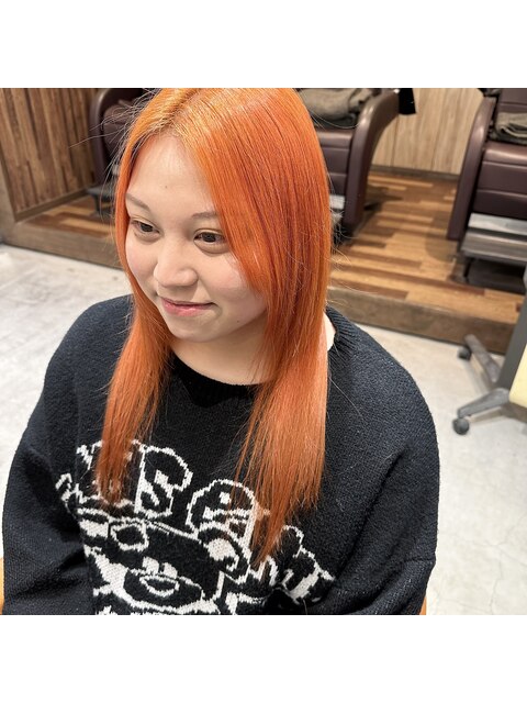 【adept金町店　石崎Style】オレンジカラー
