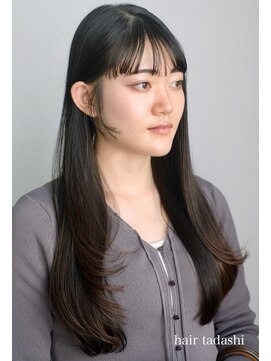 エクラート セントラル 赤坂(ECLART CENTRAL) bangs fringe long hair