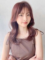 キリ 表参道(kyli) ★ #小顔くびれヘアアプリコットオレンジチェリーレッド