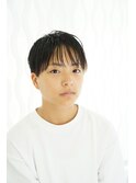 ツーブロック ストレート マッシュスタイル