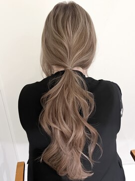 リル バイ ジルブラン(Lil by JIL BLAN) ハイライトバレイヤージュダブルカラーケアブリーチ30代40代