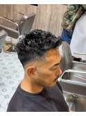 ショートハーパー【外国人風パーマ スペインカール】