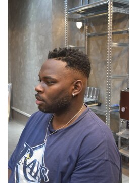 プレイヤーズ(PLAYERS) ブラックヘア　×   フェード