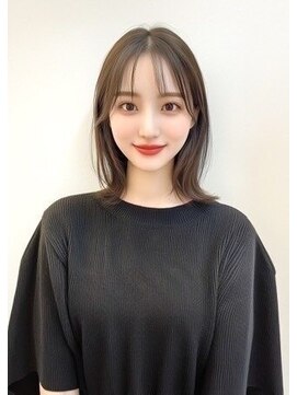 ライズ ネックス ザ サロン 渋谷(LIZE nex the salon) 小顔レイヤーカット[#渋谷#髪質改善カラー#レイヤーカット]