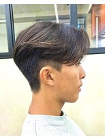ニコ トウキョウ 渋谷(nico TOKYO)&nbsp;メンズ/センターパート/アップバング/ニュアンスパーマ