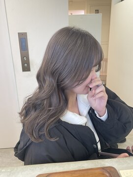 マーシュ 梅田(marshu) 透け感カラー/sheer greige°○