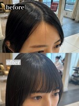 ザザ 高田馬場(ZA/ZA) クロスパーマ 髪質改善/髪質改善トリートメント/U24/学割