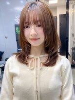 エトラ 渋谷店(etora) 小顔 美髪 レイヤーカット イメチェン ワイドバング"