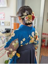 袴～～ヘアセット