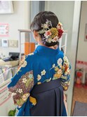 袴~~ヘアセット