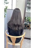 ☆透明感スモーキグレージュ髪質改善レイヤーカットブリーチなし