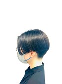 色もどしからの前下がりのグラボブ