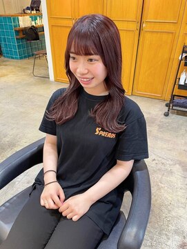 グリーン 渋谷(green) 【MIO】ラベンダーピンク×大人ガーリー