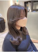 髪質改善＊ロングレイヤーグレーベージュ＊美髪【Zina船橋】