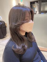 ジーナ 船橋(Zina) 髪質改善*ロングレイヤーグレーベージュ*美髪【Zina船橋】