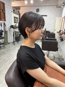 シールドヘアー 沖縄 新都心(C'LD Hair) 那覇美容室/おもろまち美容室/ショートボブ/小顔ボブ/ショート