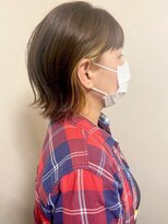 コワフュール ル ボア(Coiffure le bois)&nbsp;ミディボブ×インナーカラー