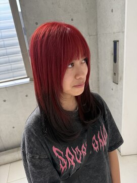 【ZEAL天神】暖色系ブリーチカラー