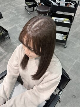 ジーニー 千葉(GENiE) 透明感カラー/グレージュ/千葉駅【白井愛海】