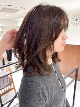 ジル ブラン 福岡(JIL BLAN) ボブ/ショート/レイヤーカット/顔まわり/白髪ぼかし/ハイライト