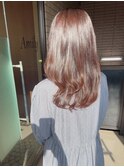 コテ巻きこなれ感地毛風カラー社会人女子ウケショコラブラウン