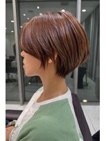 リーチェ(ReCHE by CAPA(旧：CAPA茅ヶ崎店）)&nbsp;甘すぎない大人ショート×前下がりレイヤーで作るこなれ束感ヘア