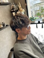 トニコ(toniko) スパイラルパーマ×マッシュ×刈り上げ×ビジネスヘア