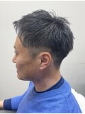 イケオジ束感ツーブロックヘア