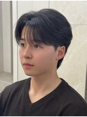 センターパート/毛流れ/韓国メンズ/名古屋駅