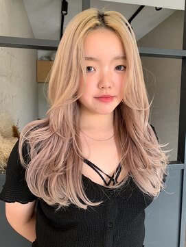 エトワ 中央店(etoi) 大分韓国かき上げレイヤーカット大人レイヤー顔まわりレイヤー