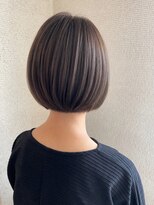 ラメール イオン能代店(La Melu)&nbsp;艶感コンパクト丸みボブ
