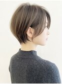 【30代40代50代】大人ひし形耳掛けショート