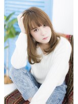 プライズ アイリス 池袋東口店(prize Iris)&nbsp;【池袋店】　リラックスワンカールロブ/グレージュ【池袋東口】