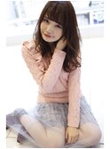 大人かわいいほつれウェーブ