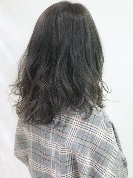 クアトログランシュ 水戸店(QUATRO×GranCieux) 透明感のある暗髪グレージュ