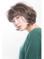 ヘアーアンドメイク アズール 深谷店(Hair&Make Azur) グレージュ　シースルーボブ　【Azur深谷】