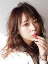 アトリエルッソ(atelier russo)&nbsp;【RUSSO】シースルーバング☆肩ミディアム