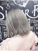お客様スタイル  ホワイトグレージュ