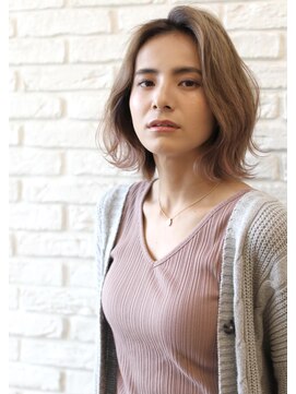 エレメンツ(ELEMENTS) ナチュラル外ハネ波ウェーブ