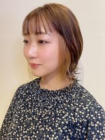 トップヘアー アヴェニュー 刈谷(TOPHAIR Avenue)&nbsp;いつものカラー+可愛さアップのインナーカラー/ニュアンスカラー