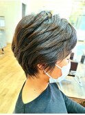大人くびれショートボブ　30代40代50代