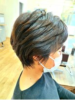 ヘアーズビースリー ポートサイド&nbsp;大人くびれショートボブ　30代40代50代
