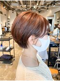 丸みショート/小顔カット/似合わせカット/大人かわいい/