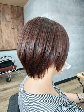 ナチュラル 多賀城駅前店(Natural) 縮毛矯正ケアルーガ　ショートスタイル