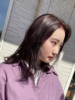 アプリティア&nbsp;【ピンクブラウン×ミディアム】　別府／大分