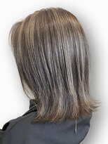 ヘアーメイク クーラ 行橋店(Hair make CURA)&nbsp;20代30代40代大人可愛いミルクティーベージュハイライト