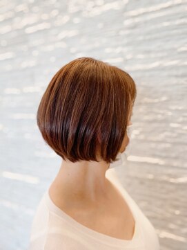 クール ヘアー ギャラリー 神明町店(COOL Hair gallery) 大人可愛いショートボブ丸みショート◎