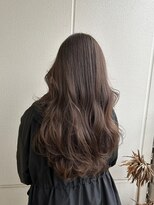 ガリカ シーム(Gallica/SEAM)&nbsp;【桑原雪音】モテ髪グレージュ/ブリーチカラー/大人艶感暗髪